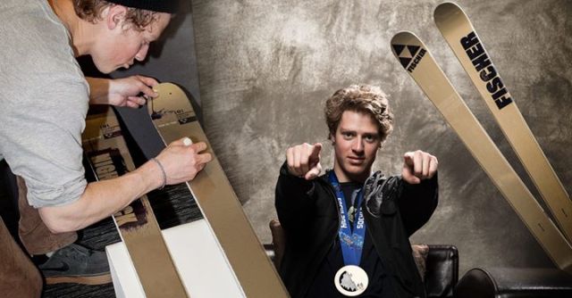 Joss Christensen, Gold Edition Skis, Fischer Skis
