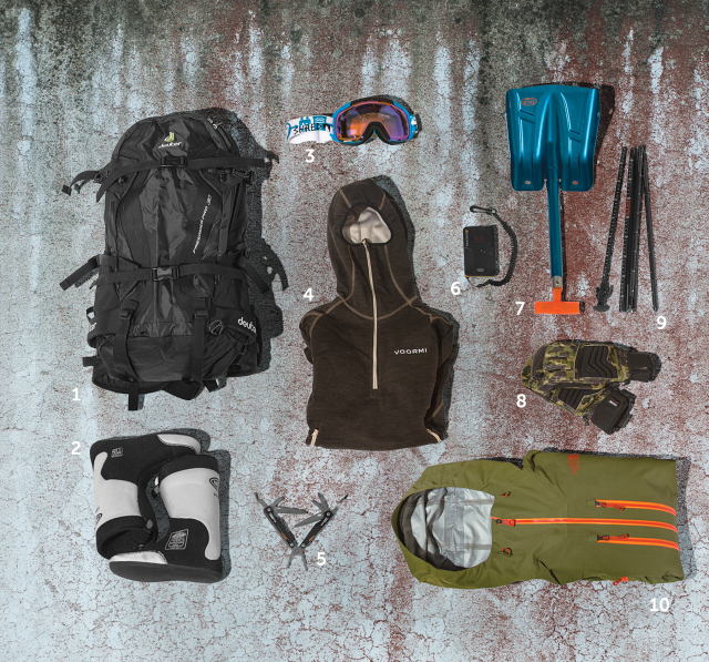 Lift accessed backcountry ski kit - backcountry ski gear