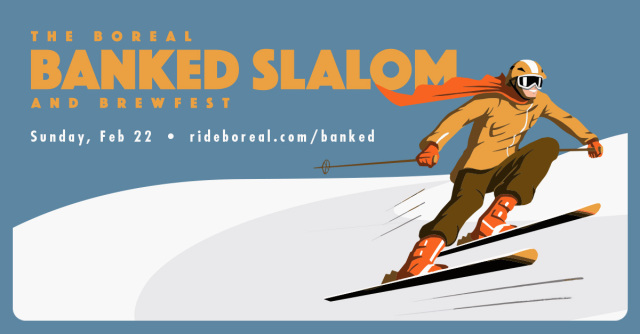 Boreal Banked Slalom, High Fives Foundation