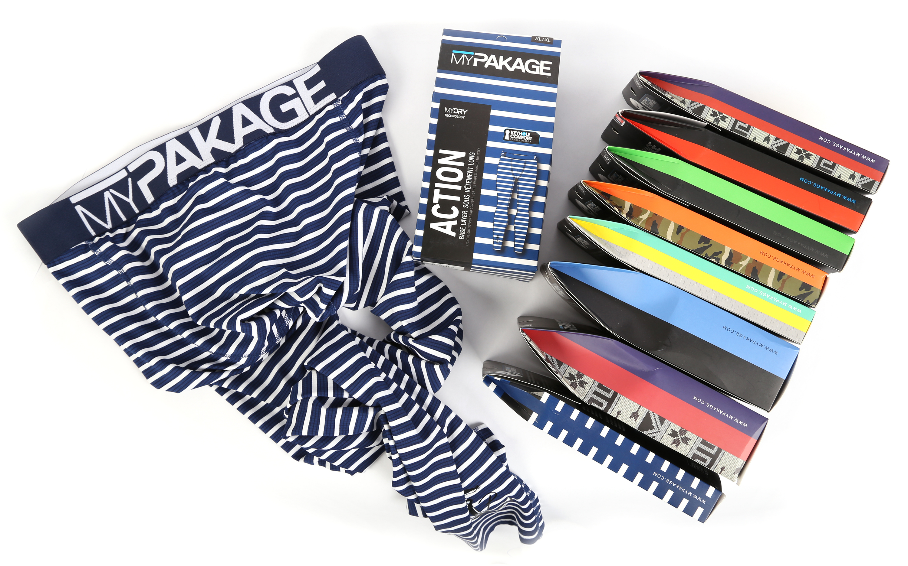 Win 10 pairs of underwear and base layers courtesy of MyPakage and