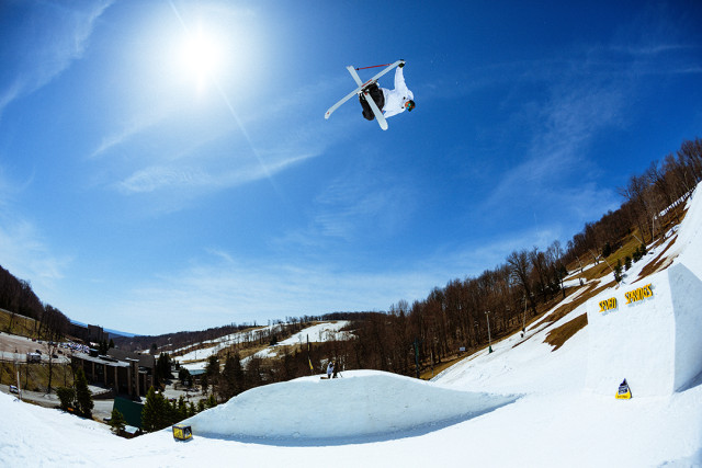 Tim McChesney at Seven Springs, PA while filming with Good Company.
