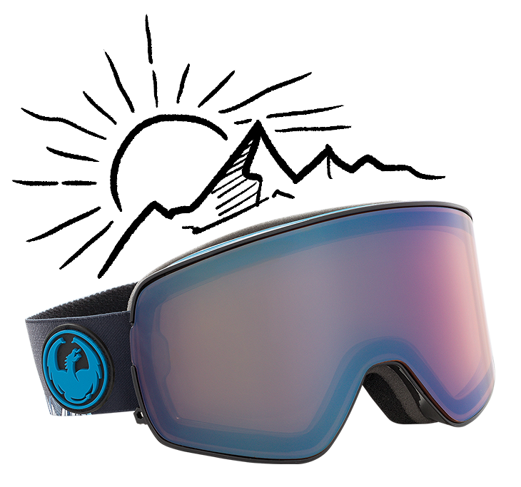 Dragon's NFX2 goggles with Lumalens technology earned FREESKIER Editors' Pick for the 2017-18 season.