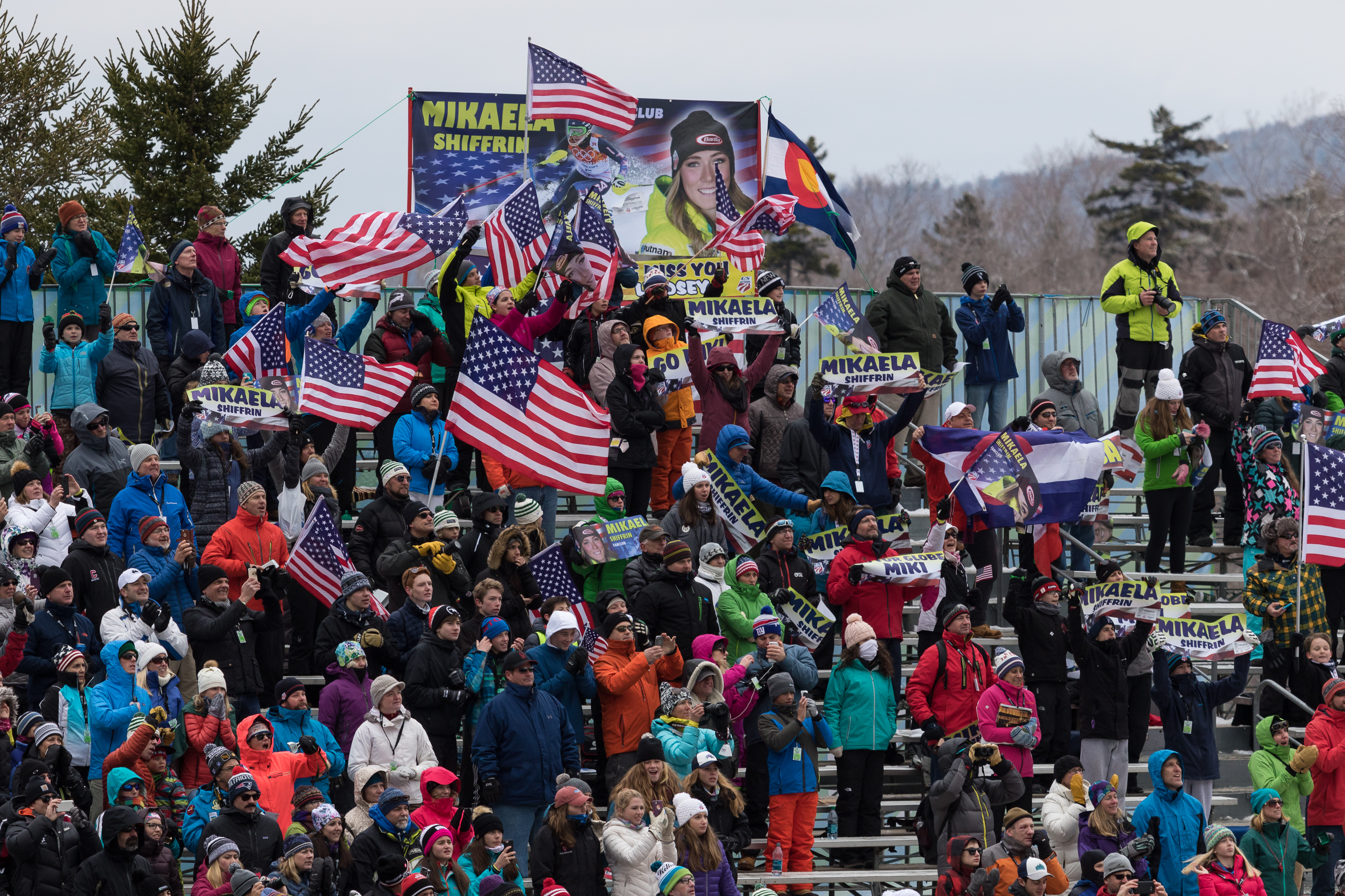 Born in Vail, Colorado, Mikaela Shiffrin is the reigning 2016 FIS Women's World Cup Champion. For good reason, she attracts fans everywhere she goes. Photo by David Young.