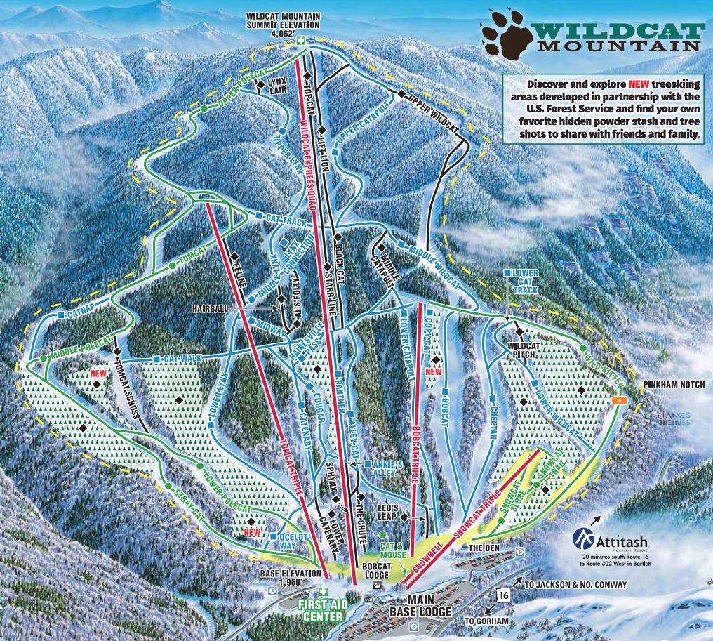 Peak Resorts Trail Maps - FREESKIER