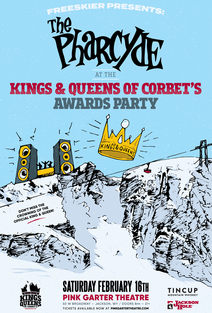 FREESKIER presents The Pharcyde at the Kings & Queens of Corbet's